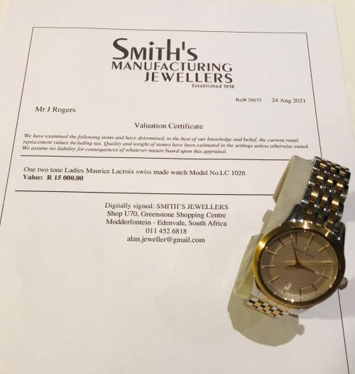Exquisite Ladies Maurice Lacroix Two Tone Watch!!!Valued @ R15 000!!!