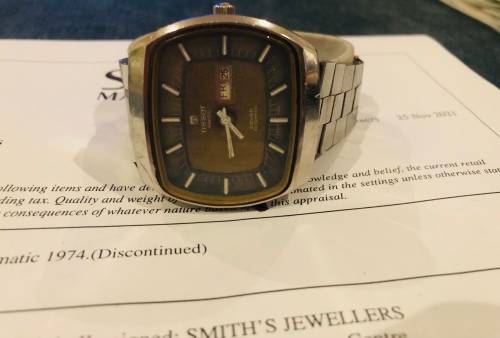 Vintage 1974 Tissot Seven Automatic watch!!!For Collectors!!!