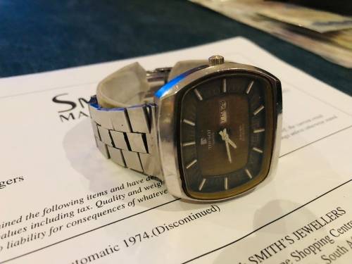 Vintage 1974 Tissot Seven Automatic watch!!!For Collectors!!!