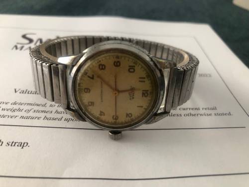 **Vintage Gents Cyma Triplex Swiss Made Watch!!