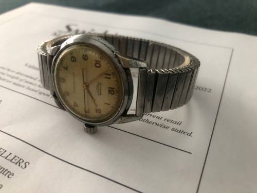**Vintage Gents Cyma Triplex Swiss Made Watch!!