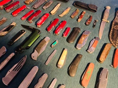 Large!!!Valuable Lot!! 65x Various Vintage Collectors Pocket Knives!