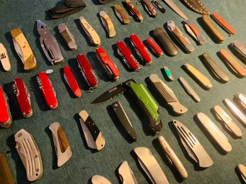 Large!!!Valuable Lot!! 65x Various Vintage Collectors Pocket Knives!
