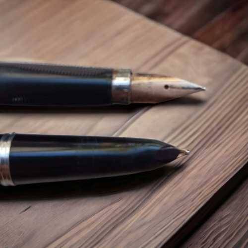 Rare vintage collectors sterling silver Parker & 1/10 12ct.R.Gold Parker fountain pens