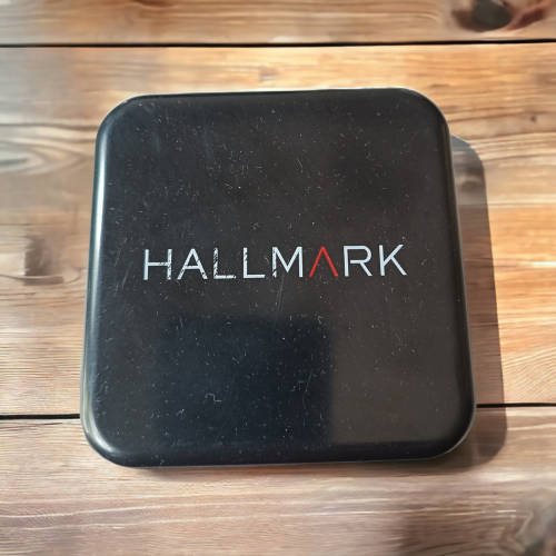 Stunning collectors two tone Hallmark gents watch still with Hallmark tag in case