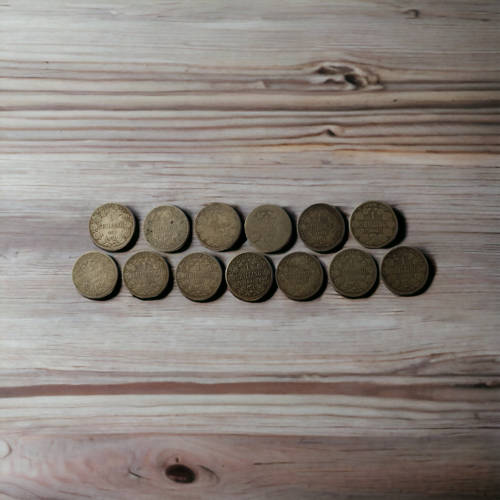 Extremely valuable Rare vintage collectors selection of 49 Paul Kruger ZAR coins