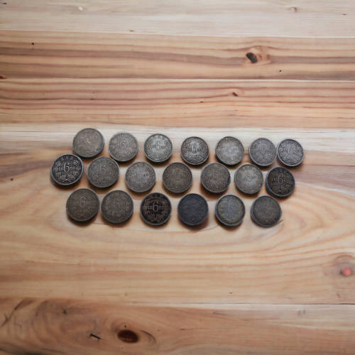 Extremely valuable Rare vintage collectors selection of 49 Paul Kruger ZAR coins