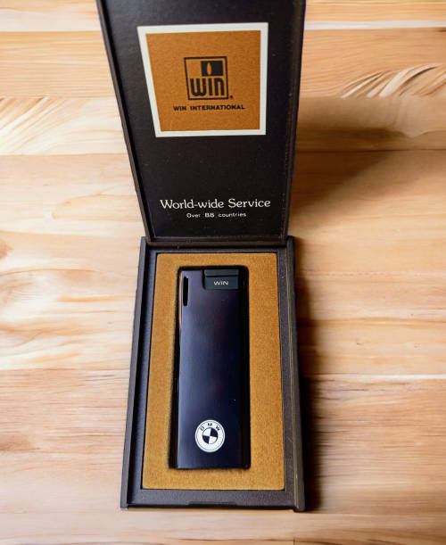 Collectors Win International BMW lighter in original case