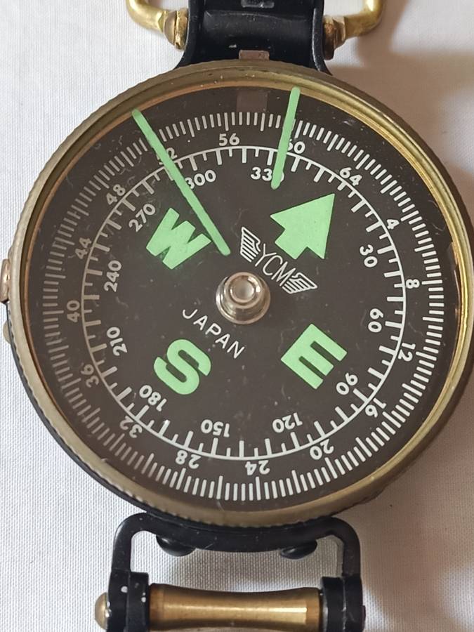 Two collectors Lensatic compasses