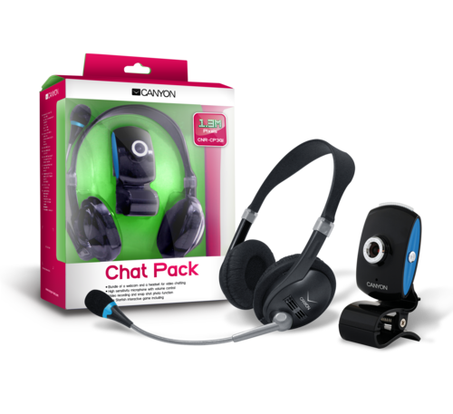 Chat pack Pro , Webcam Plus mic ,Headphones