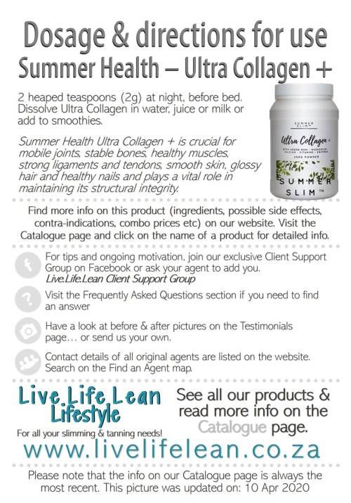 Summer health ultra collagen +
