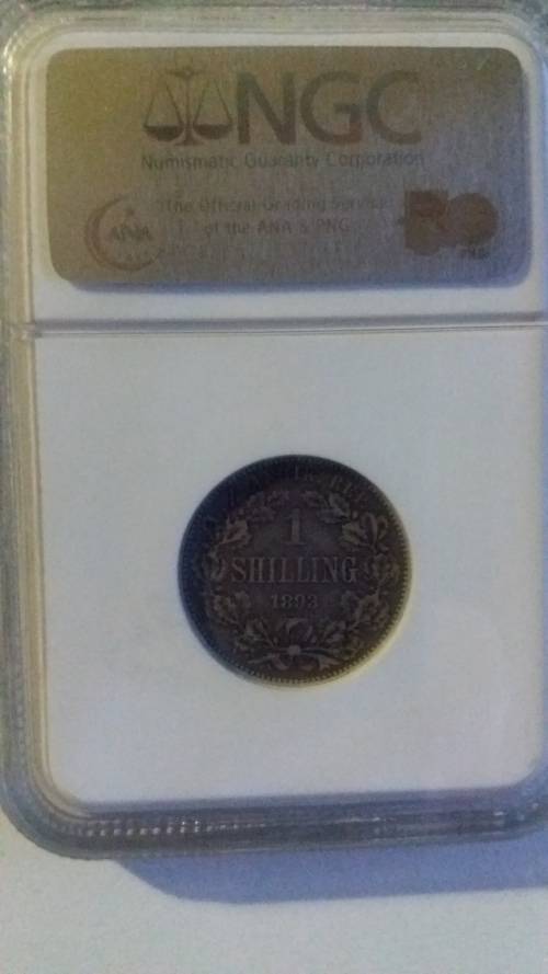 1893 ZAR 1 SHILLING