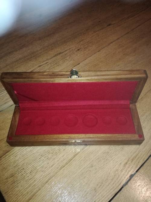 ZAR coin case for 1896 ZAR cion set