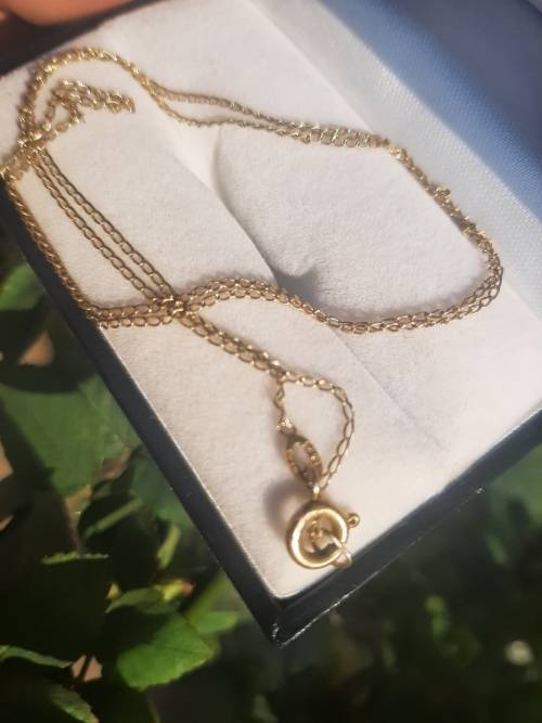 9CT SOLID GOLD CHAIN