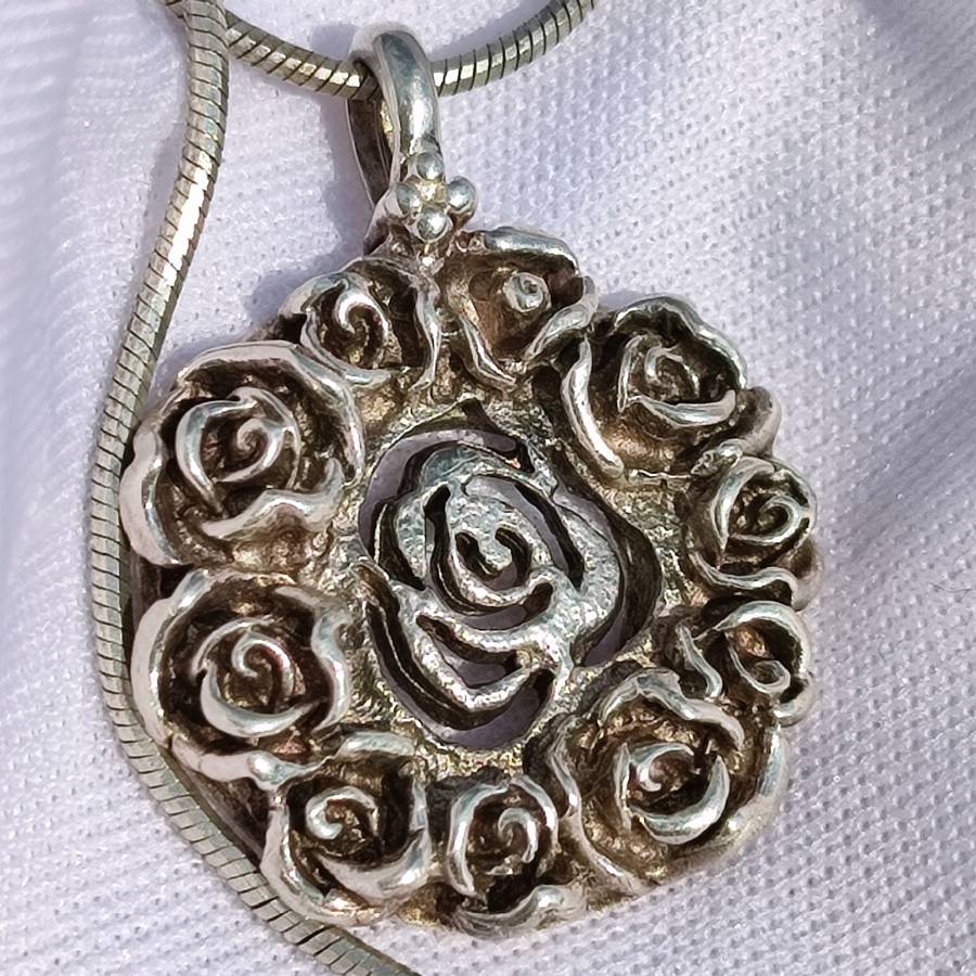 JENNA CLIFFORD STERLING ROSES SET