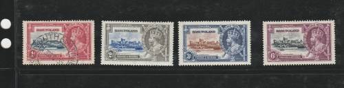 Used and MH set of SILVER JUBILEE 1935