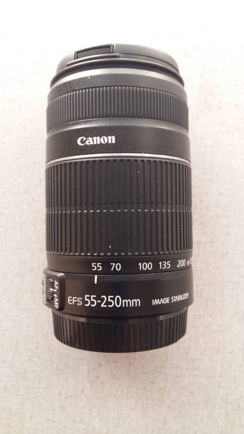 Canon EF-S 55-250m f/4-5.6 IS MARK ii - IMAGE STABILIZER LENS for CANON DSLR Cameras