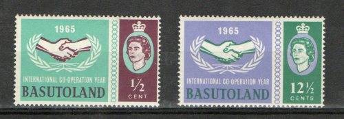 MNH International Co-Operation Year of BASUTOLAND