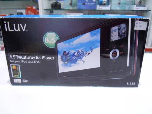 iLUV Multimedia player for iPOD and DVD