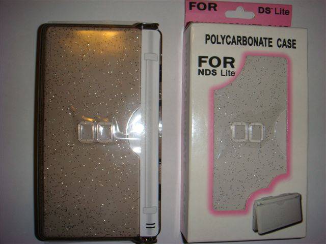 Nintendo DS Lite (NDSL) - crystal case (glitter)