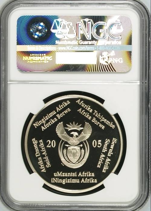2005 SILVER PROOF R2 CROWN     -VULTURES-    NGC GRADED PF70 UC  **FINEST KNOWN**