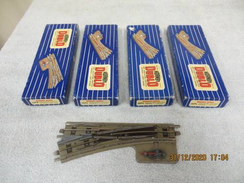 Hornby Dublo Manual Isolating Points - Boxed x 4