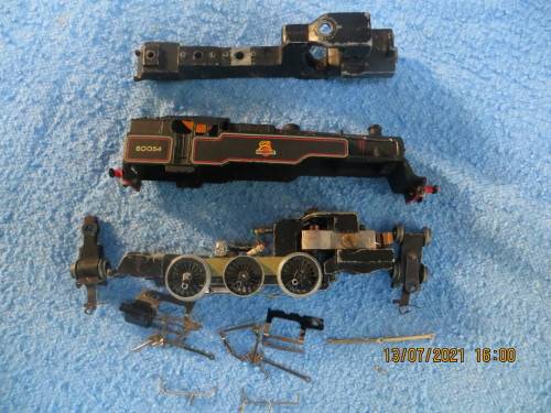 Hornby Dublo EDL18 - BR 2-6-4T Engine Parts