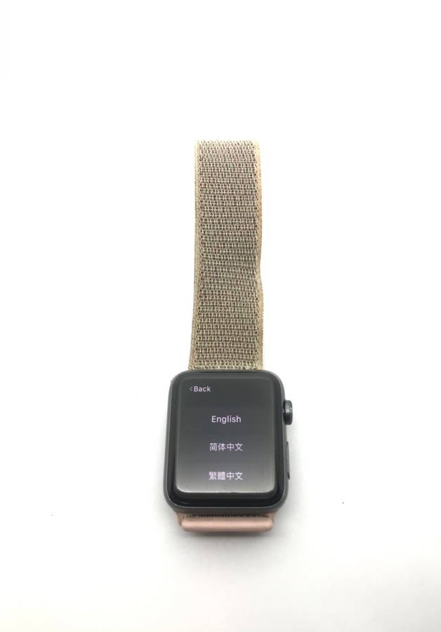 Apple Watch Series 3 42MM  Aluminum Case + Fabric Band