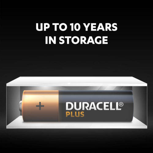 Duracell Plus AA Batteries - 4 Pack (New with 100% Extra Life*)