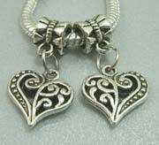 Bead,Dangling Bead, Heart