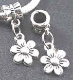 Bead, Dangling Bead, Flowers