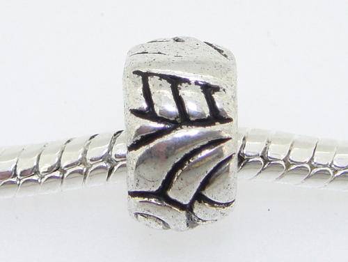 Bead in Tibetan silver, fits most European Charm Bracelets