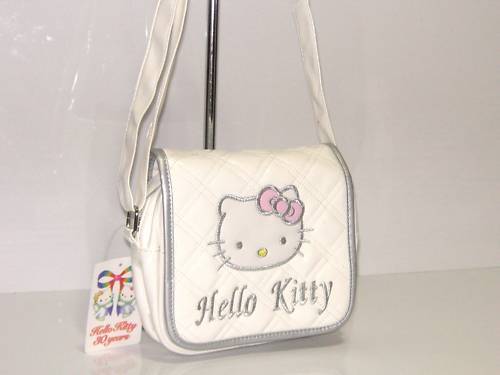 Hello Kitty Little Handbag / Messenger Bag in White