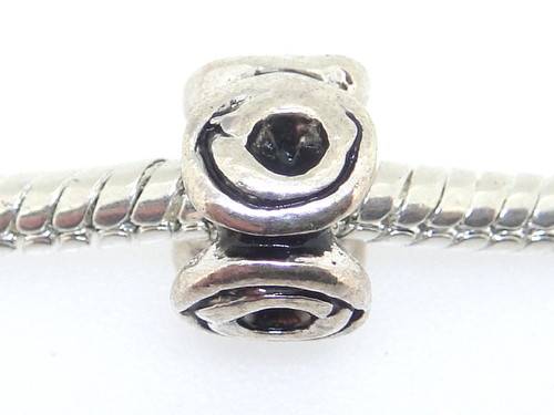 Tibetan Silver Bead fits most European Charm Bracelets