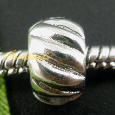 Bead, Tibetan Silver Stopper Bead