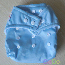 Hot New Baby Blue Washable cloth babyland diaper nappy
