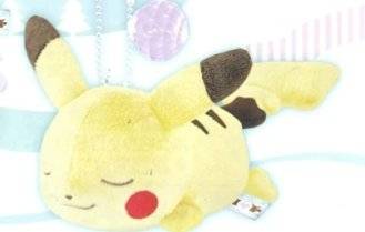 Pokemon, Banpresto Plush  - Pikachu Sleep Pickachu -  approx. 10 cm