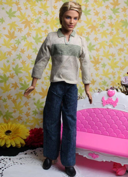 Ken Fashion House -  Clothes, Handmade, 2 pc Pants Set