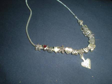 Christmas Special - Fashion Necklace in Tibetan Silver, also fits most European Charm Beads
