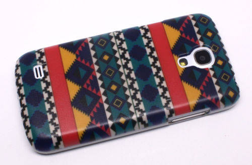 Last one - Colourful Stripe Cellphone Cover For Samsung Galaxy S4 mini