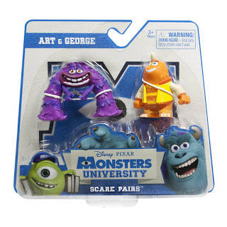 Last one - on crazy auction - Disney - Pixar, Monsters University, Scare Pairs: George & Art