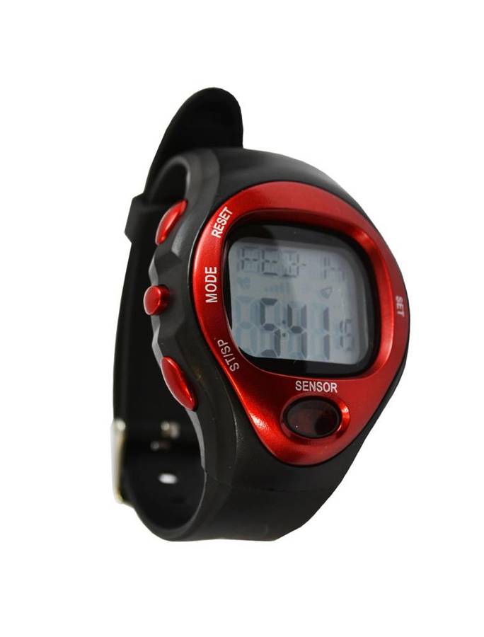 Pulse Heart Rate Monitor Calories Counter Fitness Watch