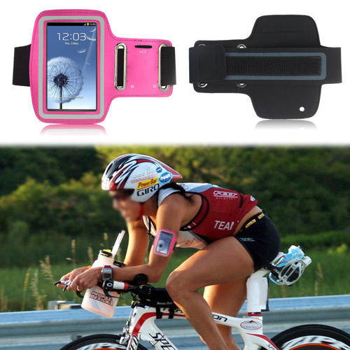 Sport Gym Running Armband Case Cover Pouch XL for Phones up to 14cm by 8.5 cm such as Samsung S3, S4