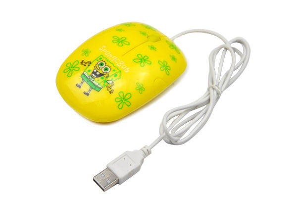 USB Mouse for PC / Laptop, Spongebob Squarepants