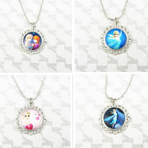 Disney Frozen Necklace - 4 Necklaces