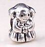 Girl - Tibetan Silver Beads, fits most European Charm Bracelets