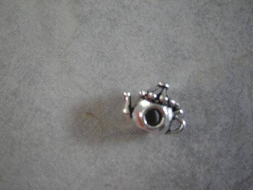 Tibetan Silver Bead, teapot