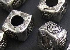 10 pcs Tibetan Silver Spacer Beads 9mm