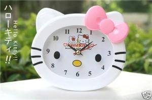 Hello Kitty, Alarm Clock White