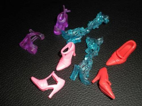 Barbie Shoes, 4pairs
